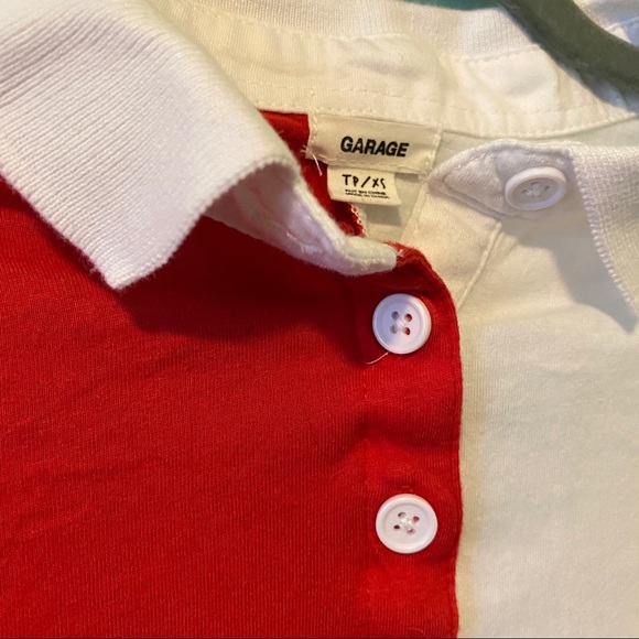 🌸4 for $10🌸 NWOT Garage Crop Top Button-up - Picture 2 of 4